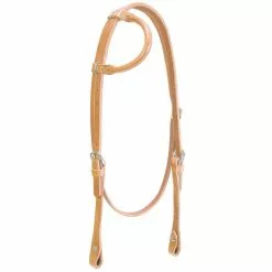 Weaver Leather Horizons Rolled Sliding Ear Headstall, 10-0072-GB