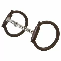 Weaver Leather Professional Offset Dee Bit, 5 in. Twisted Wire Mouth