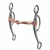 Weaver Leather All Purpose Horse Bit, 5 in. Copper-Plated Mouth, 25-5126