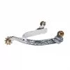 Weaver Leather Ladies' Roping Spurs with Engraved 1/2 in. Band, 25-8318