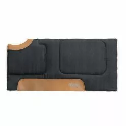Weaver Leather All Purpose 32 x 32 in. Built-Up Cut Back Saddle Pad, Running Bull Pattern, Coffee, 35-9308-H9