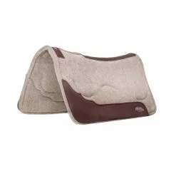 Weaver Leather Contoured Layered Felt Saddle Pad with Gel Insert, 35-9331