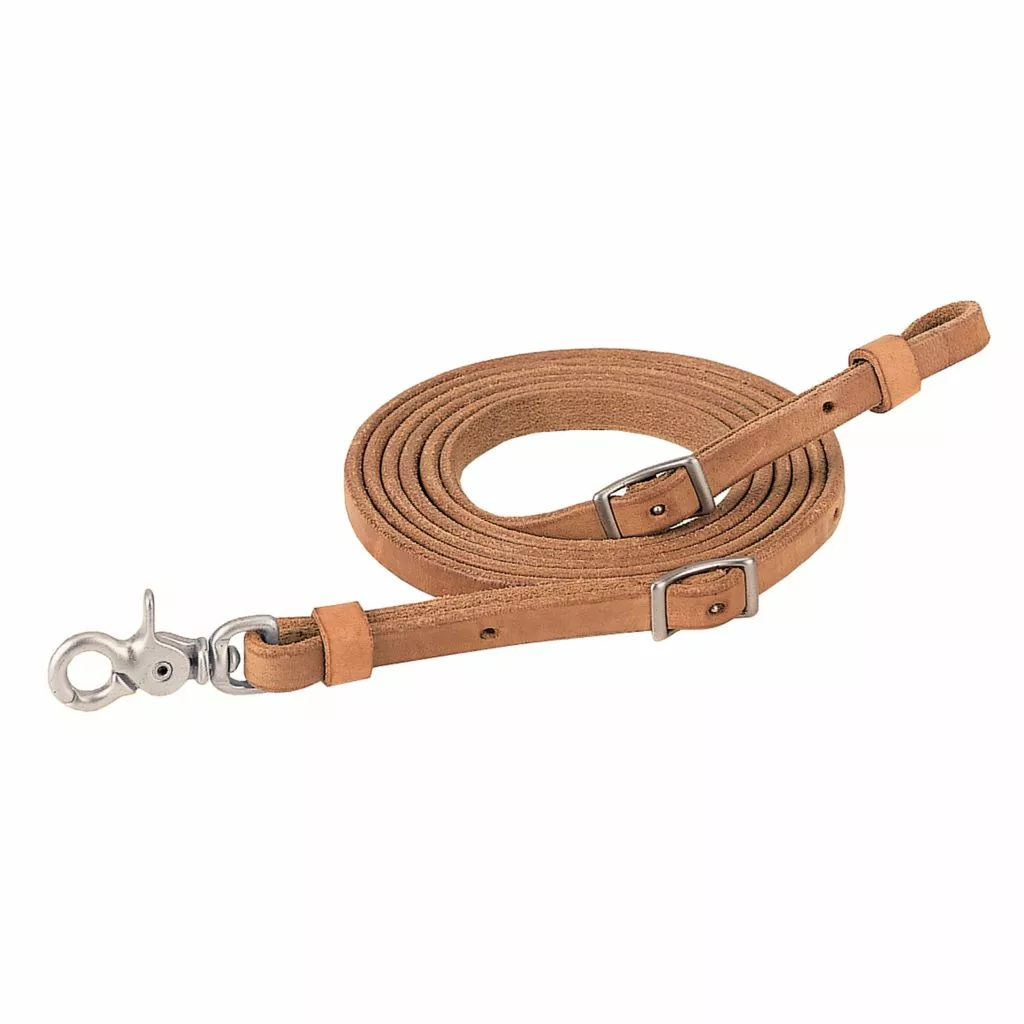 Weaver Leather Roper Reins, 1/2 in. x 8 ft., 50-1635-8 1 Weaver Leather Roper Reins, 1/2 in. x 8 ft., 50-1635-8