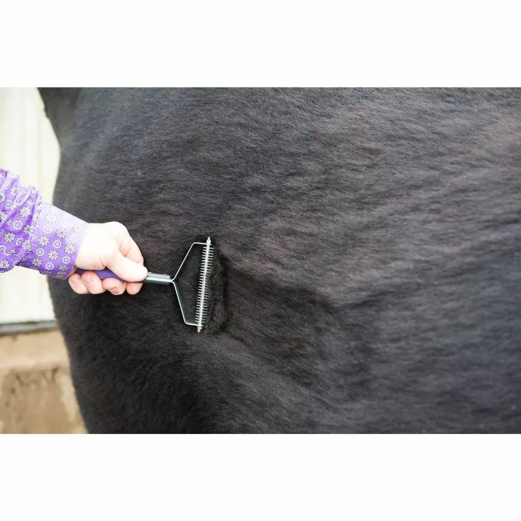 Weaver Leather Livestock Shedding Comb 2 Weaver Leather Livestock Shedding Comb - Image 2