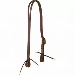 Weaver Leather Working Cowboy Split Ear Headstall, 3/4 in., Solid Brass, 10-0504
