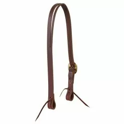 Weaver Leather Working Cowboy Split Ear Headstall, 1 in., Solid Brass, 10-0505
