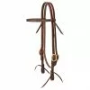 Weaver Leather Working Cowboy Economy Browband Headstall, 5/8 in., Solid Brass, 10-0512