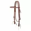 Weaver Leather Working Cowboy Economy Browband Headstall, 5/8 in., Stainless Steel, 10-0514