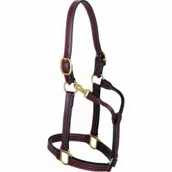 Weaver Leather Thoroughbred Halter without Snap, 20-0506