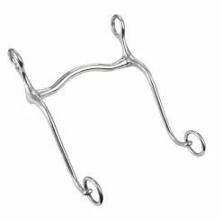 Weaver Leather Walking Horse Bit, 5 in. Arch Port Mouth, Stainless Steel, 25-5000