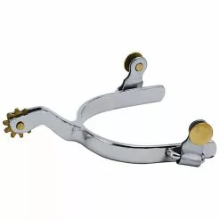 Weaver Leather Roping Spurs with Plain 1/2 in. Band, 25-8312