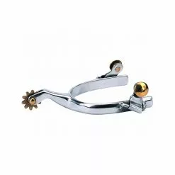 Weaver Leather Women's Roping Spur with Plain Band, 25-8320