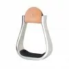 Weaver Leather Aluminum Stirrups, Barrel Style, 3 Inch Neck, 2 Inch Tread, 5 Inch Width x 5 Inch Height, 30-3134
