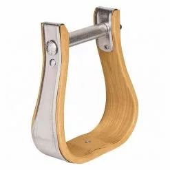 Weaver Leather Wooden Stirrups, Bell, 2 in. Tread, 30-0972-3