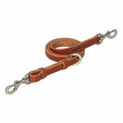 Weaver Leather Skirting Leather Tie Down, Chestnut, 30-1074