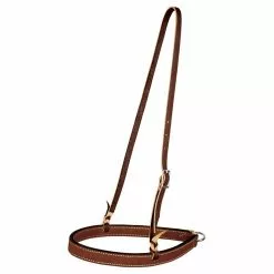 Weaver Leather Bridle Noseband, Brown, 30-1085