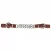Weaver Leather Working Cowboy 4-1/2 in. Double Flat Link Horse Curb Strap, 5/8 in., 30-1282