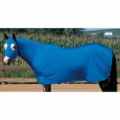 Weaver Leather EquiSkinz Horse Sheet, Four-Way Stretch Lycra, Medium Blue, 35-1532-BK
