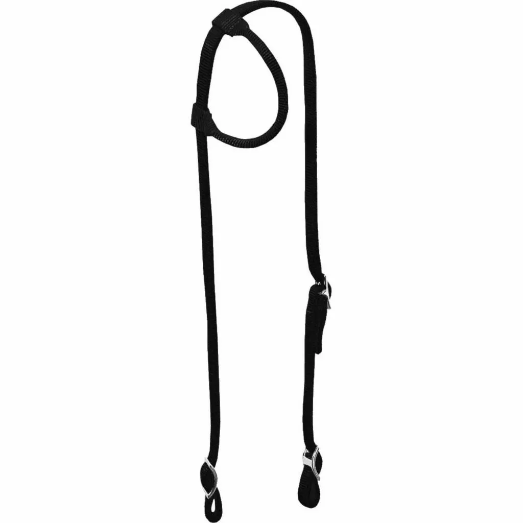 Weaver Leather Nylon Sliding Ear Headstall, 35-2015-LI 1 Weaver Leather Nylon Sliding Ear Headstall, 35-2015-LI