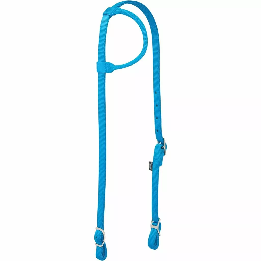 Weaver Leather Nylon Sliding Ear Headstall, 35-2015-LI 3 Weaver Leather Nylon Sliding Ear Headstall, 35-2015-LI - Image 3