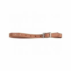 Weaver Leather Harness Leather Replacement Uptug with Chrome Brass Hardware, 1 in. x 26 in., 40-0926