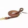 Weaver Leather Working Cowboy Roper Reins, 5/8 in. x 8 ft., Solid Brass, 50-1410