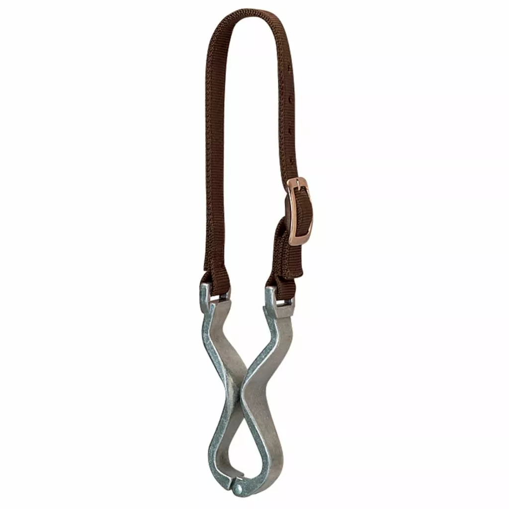 Weaver Leather Nylon and Aluminum Horse Cribbing Strap, Brown, 35-4078-BR 1 Weaver Leather Nylon and Aluminum Horse Cribbing Strap, Brown, 35-4078-BR