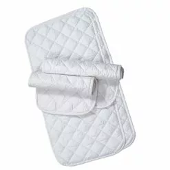 Weaver Leather Quilted Horse Leg Wraps, White, Pack of 4, 35-4200-14