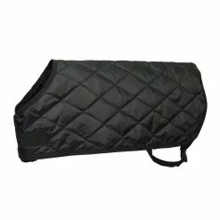 Weaver Leather Quilted Calf Blanket, Black