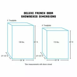 Weaver Leather French Door Show Box, 5 ft. 5 Weaver Leather French Door Show Box, 5 ft. -Weaver Leather Sales Shop 1215616 A2