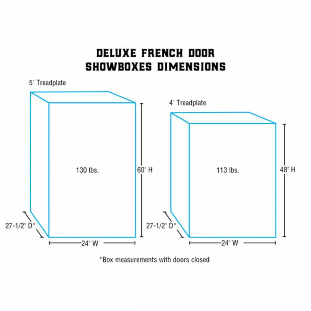 Weaver Leather French Door Show Box, 5 ft. 3 Weaver Leather French Door Show Box, 5 ft. - Image 3