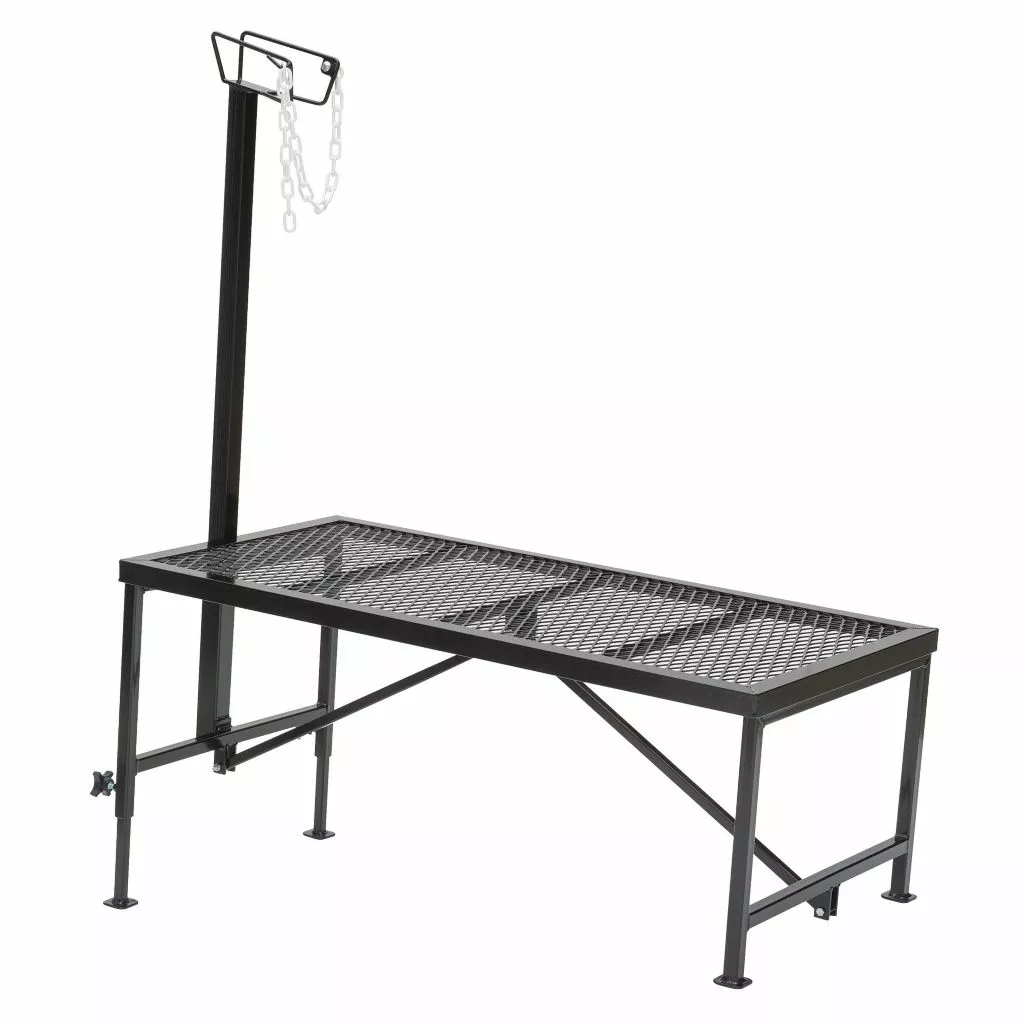Weaver Leather Steel Livestock Trimming Stand with Wire Head Piece 1 Weaver Leather Steel Livestock Trimming Stand with Wire Head Piece