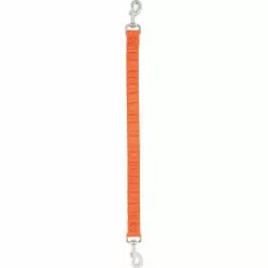 Weaver Leather Bungee Nylon Lamb and Goat Walking Lead, Orange