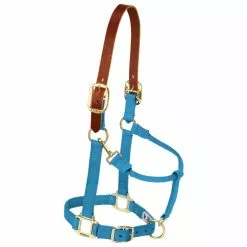 Weaver Leather Adjustable Breakaway Nylon Horse Halter, Weanling/Pony, 35-1022-OR -Weaver Leather Sales Shop 1258968