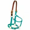 Weaver Leather Nylon Adjustable Breakaway Horse Halter, Yearling, 35-6023-EG