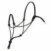 Weaver Leather Silvertip 95 Rope Halter, Draft, Black, 35-9507-S1