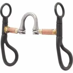 Weaver Leather All-Purpose Teardrop Correction Bit, 5 in. Copper Wire Wrapped Correction Mouth, 25-2930