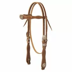 Weaver Leather Western Edge Browband Headstall, Sunset, 10-0524