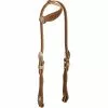 Weaver Leather Western Edge Sliding Ear Headstall, Sunset, 10-0525