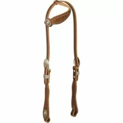 Weaver Leather Western Edge Sliding Ear Headstall, Sunset, 10-0525
