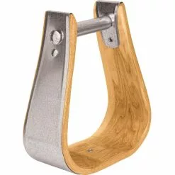 Weaver Leather Wooden Stirrups, Overshoe Visalia, 3 in. Tread, 30-0870-3