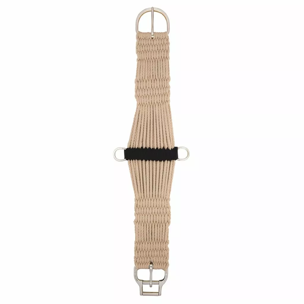 Weaver Leather Rayon 25-Strand Roper Smart Horse Cinch with Roll Snug Cinch Buckle, 26 in., 35-2395-26 1 Weaver Leather Rayon 25-Strand Roper Smart Horse Cinch with Roll Snug Cinch Buckle, 26 in., 35-2395-26