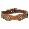 Weaver Leather Western Edge Dog Collar, Scalloped-Style